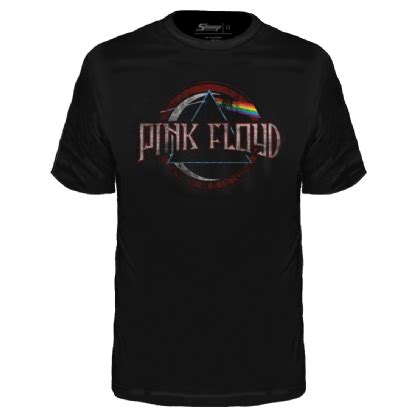 Camiseta Infantil Pink Floyd Dark Side Vintage T Nel Do Rock