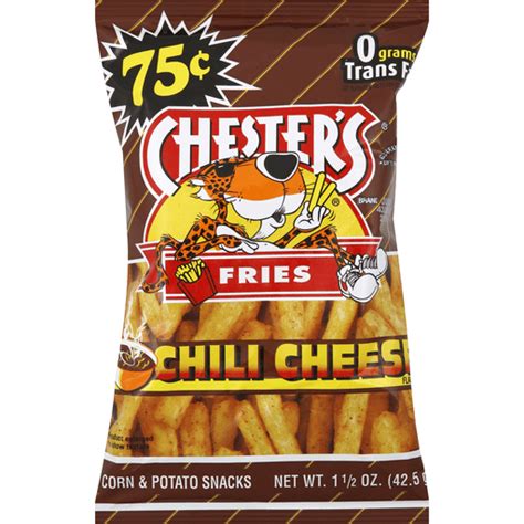 Chesters Fries Chili Cheese 15 Oz Shop Foodtown