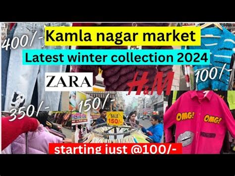 Kamla Nagar Market Delhi Latest Winter Collectionnew Year Special