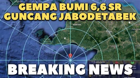 GEMPA TERKINI GUNCANG JABODETABEK YouTube