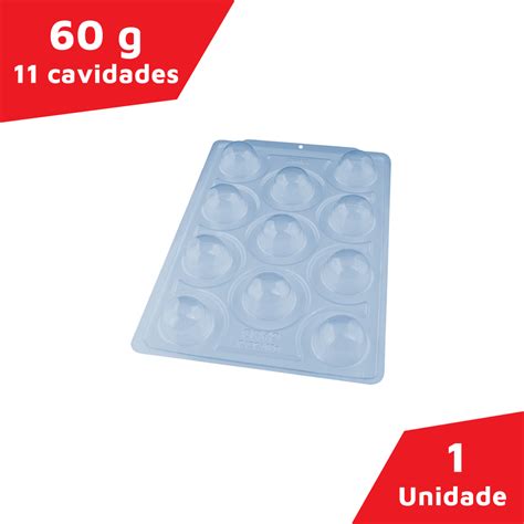 Forma De Acetato Trufa Grande 60GR 11 Cavidades As Melhores