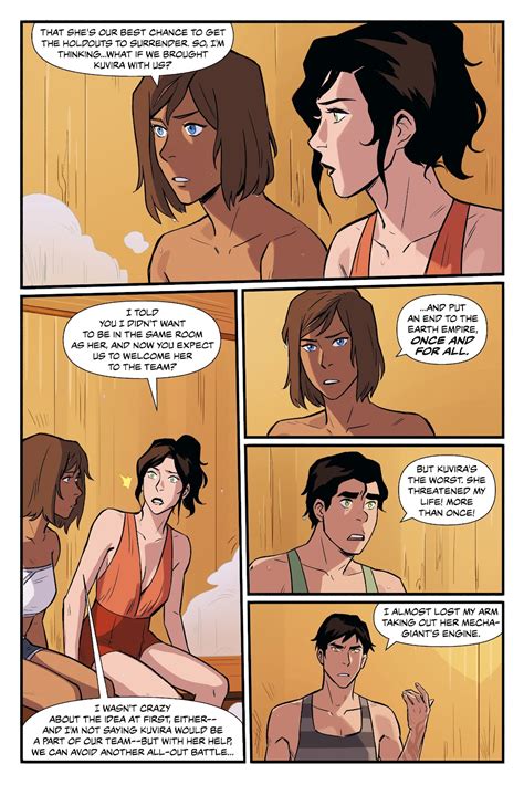 Read Online Nickelodeon The Legend Of Korra Ruins Of The Empire Comic