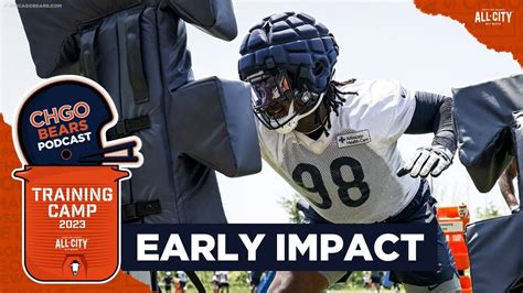 Chicago Bears Training Camp Gervon Dexter Rookies Impress In St Day