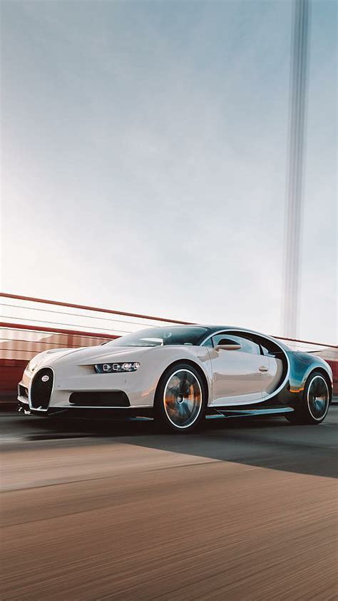 White Bugatti Veyron Wallpaper