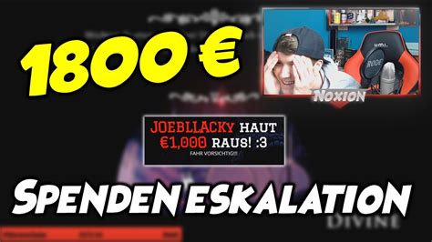 1800 SPENDEN Im Twitch LIVESTREAM O Komplette ESKALATION YouTube