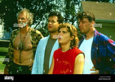 THE BURBS US 1989 BRUCE DERN TOM HANKS COREY FELDMAN RICK