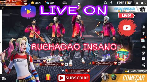 🔥 Free Fire Ao Vivo 🔥 Upando Conta Rumo Ao Mestre 🔥 Squad Insano