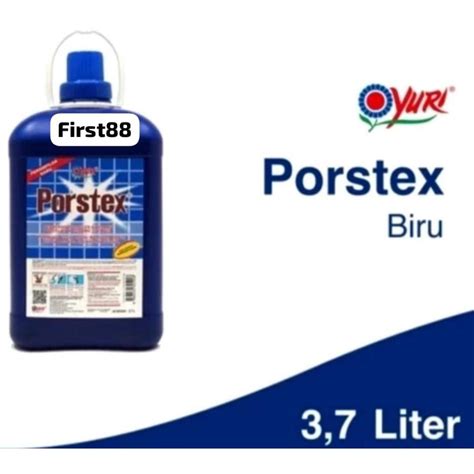 Jual Yuri Porstex Porcelain Ceramic Cleaner 3 7 Liter Shopee Indonesia