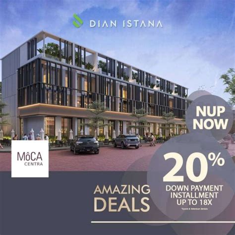 Moca Centra Dian Istana Surabaya Ruko Lantai Promo Diskon Jt