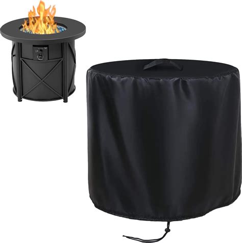 Amazon POMER Fire Pit Cover 30inch Round Fire Pit Cover For BALI