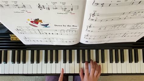 “down By The Bay” Piano Adventure Lesson Book 2b Youtube