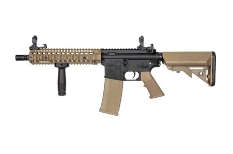 Daniel Defense MK18 SA E19 EDGE Carbine Replica Half Tan AEG Specna