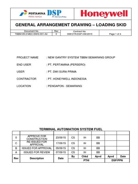 Pdf Tbbm Mec Dwg A Rev General Arrangement Drawing