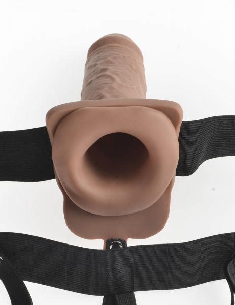 Fetish Fantasy 7 Inches Hollow Rechargeable Strap On Tan On Literotica