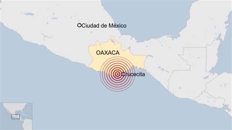 Sismo En México Un Terremoto De Magnitud 7 5 Y Epicentro En Oaxaca Se