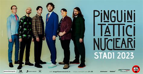 Pinguini Tattici Nucleari Stadi Tour Magellano Concerti