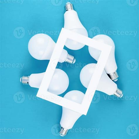 Energy saving and eco friendly LED light bulbs 11698195 Stock Photo at ...