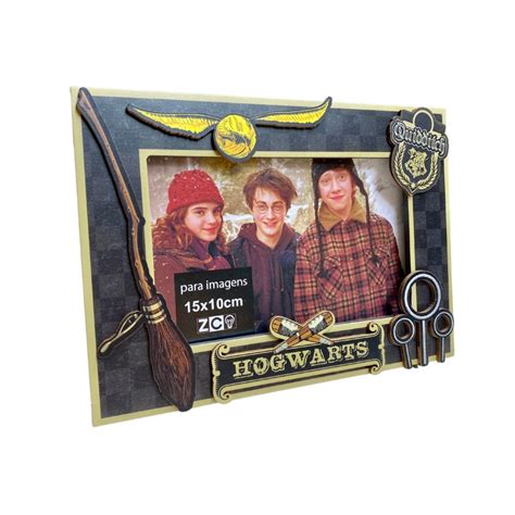 Porta Retrato Hogwarts Harry Potter Camicado