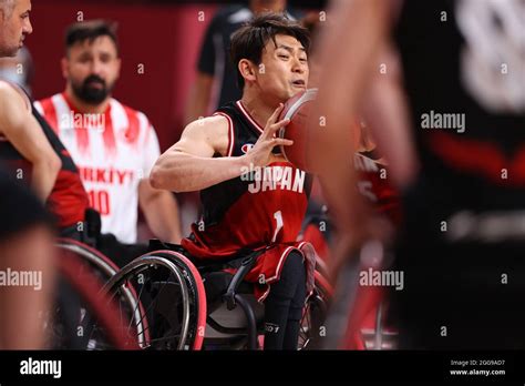 Tokyo Japan 30th Aug 2021 Akira Toyoshima Jpn Wheelchair