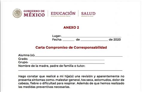 Introducir Imagen Modelo De Carta De Compromiso Estudiantil