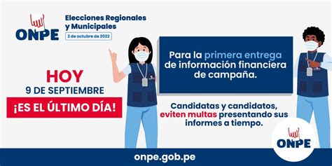 Onpe On Twitter Erm Atenci N Candidatas Y Candidatos