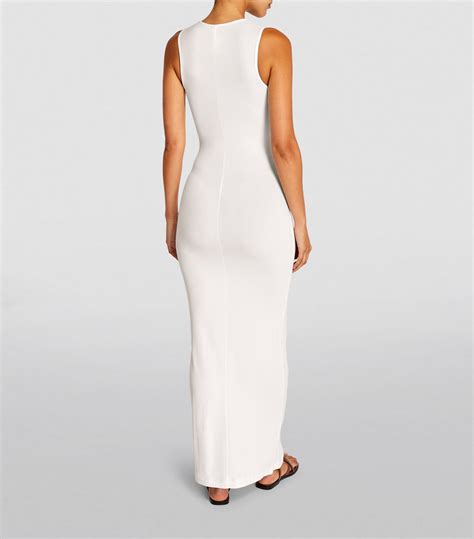 Skims Ribbed Soft Lounge Maxi Dress Harrods Nz