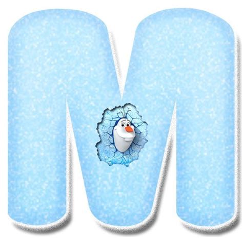 Alfabeto De Olaf Para Imprimir Gratis Frozen Olaf Letters Oh My