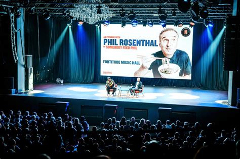 Phil Rosenthal Sunday 1st October 2023 The Fortitude Music Hall