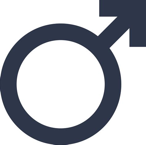 Gender Icon Symbols Male Sex Signs Illustration 17350160 PNG