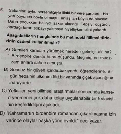 8 sinif fiilimsiler lutfen yardimci olurmusunuz bos kopya çözümsüz