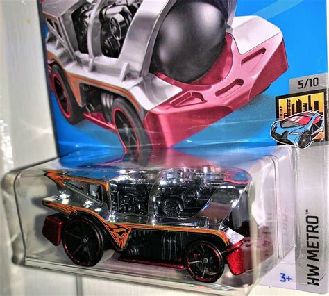 Hot Wheels 2022 Chrome Loco Motorin Train Engine Hw Metro 510 Ebay