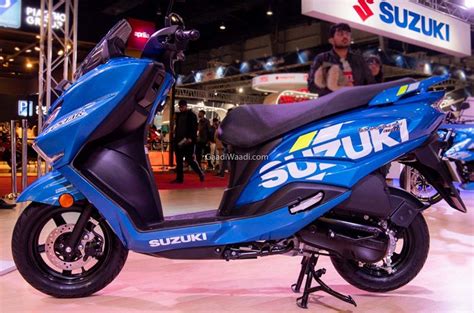 Suzuki Burgman Street Motogp Edition Showcased At 2020 Auto Expo