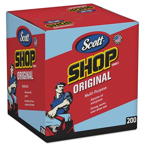 Scott Professional Multi Purpose Shop Towels In A Box 200 Sheets