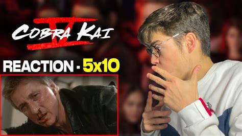 Cobra Kai X Reaction Le Meilleur Pisode De La S Rie Youtube