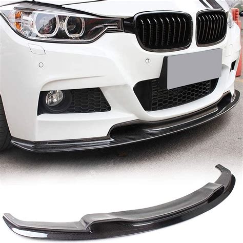 Mcarcar Kit Front Bumper Lip Fits Bmw 3 Series F30 M Sport Sedan 2012 2018 Add On Factory Outlet