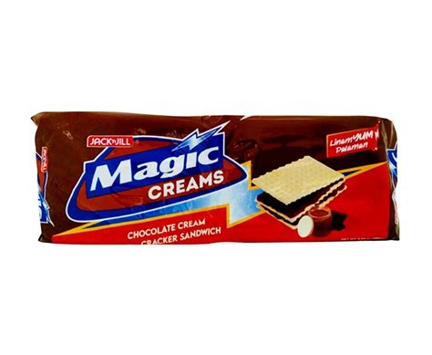 Jack N Jill Magic Creams Chocolate Cream Cracker Sandwich 11 Packs X 28g