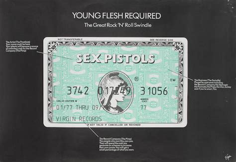 Bonhams Sex Pistols A Promotional Poster For The Great Rock N Roll Swindle Young Flesh