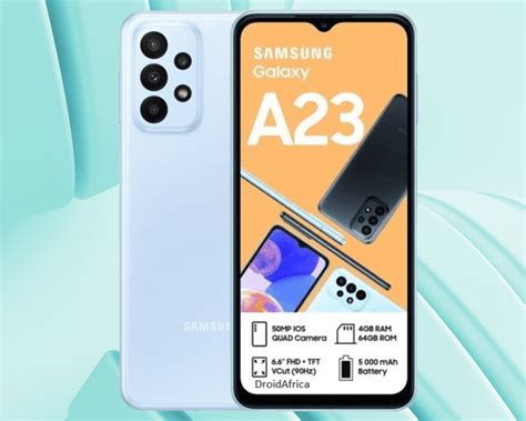 مواصفات جوال Samsung Galaxy A23 4g تقنيات حديثة وأسعار في متناول الجميع