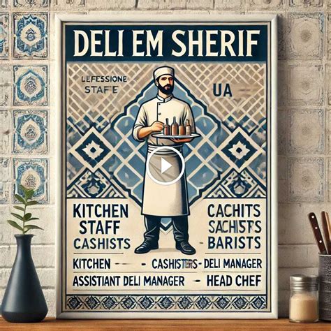 recruitment deli em sherif announces exciting job openings  uae