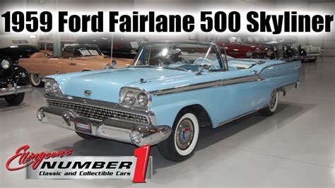 1959 Ford Fairlane 500 Galaxie Skyliner FOR SALE At Ellingson