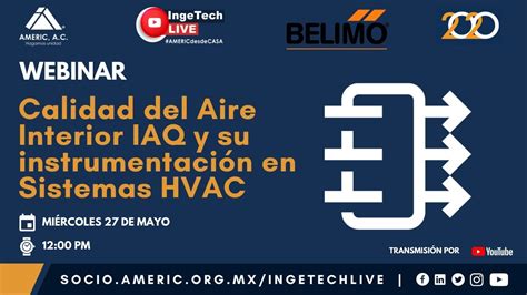 Calidad Del Aire Interior Iaq Y Su Instrumentaci N En Sistemas Hvac