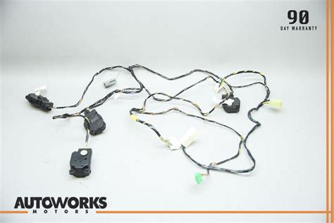 Jaguar Xf X Hvac Ac Heater Flap Actuator Motor Set W Wire