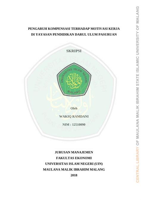 PDF SKRIPSI Etheses Uin Malang Ac Idetheses Uin Malang Ac Id 13764