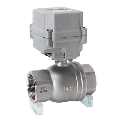 Cf Cf M Stainless Steel Electric Motorized Ball Valve Electric And