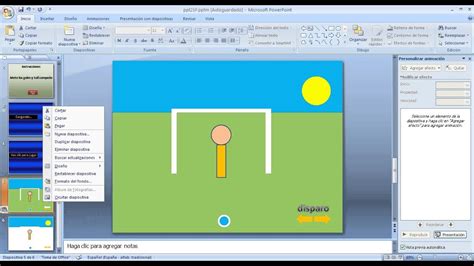 COMO HACER UN JUEGO EN POWER POINT PARTE 2 YouTube