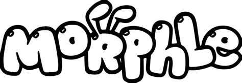 Morphle Logo Coloring Page