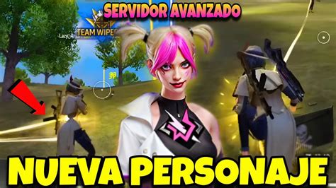 LLEGA LA NUEVA PERSONAJE EL NUEVO META NUEVO SERVIDOR AVANZADO DE