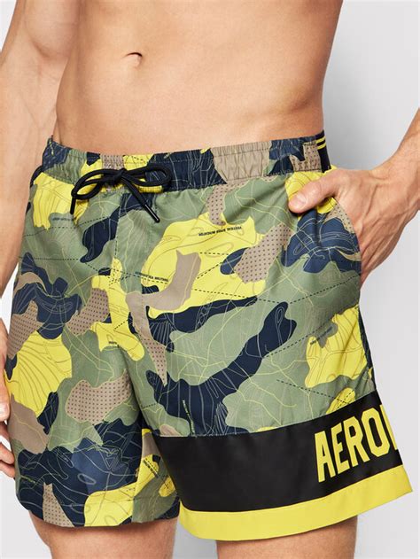 Aeronautica Militare Badeshorts Bw Ct Gr N Regular Fit Modivo At