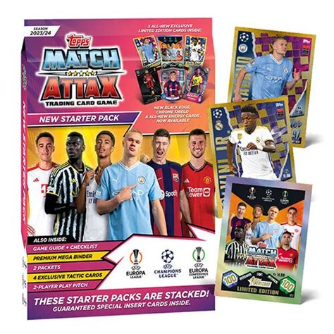 MATCH ATTAX UEFA Champions League 23 24 Starter Pack 7 99 PicClick UK