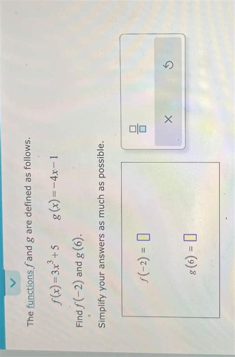 [solved] The Functions F And G Are Defined As Follows F